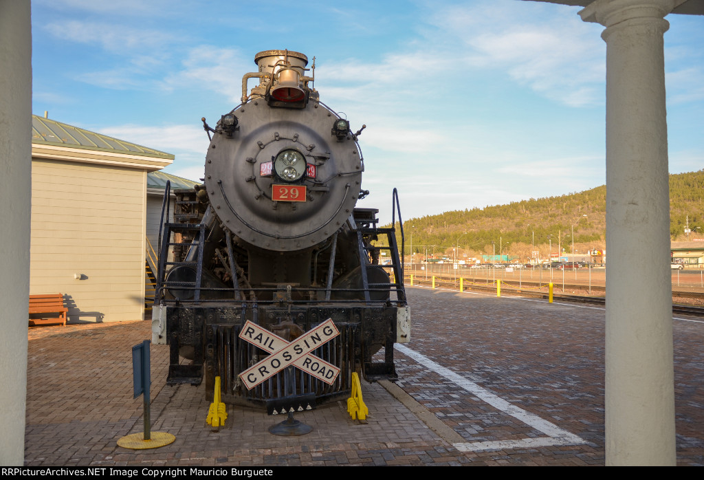 Grand Canyon Railway 2-8-0 Steam Locomotive